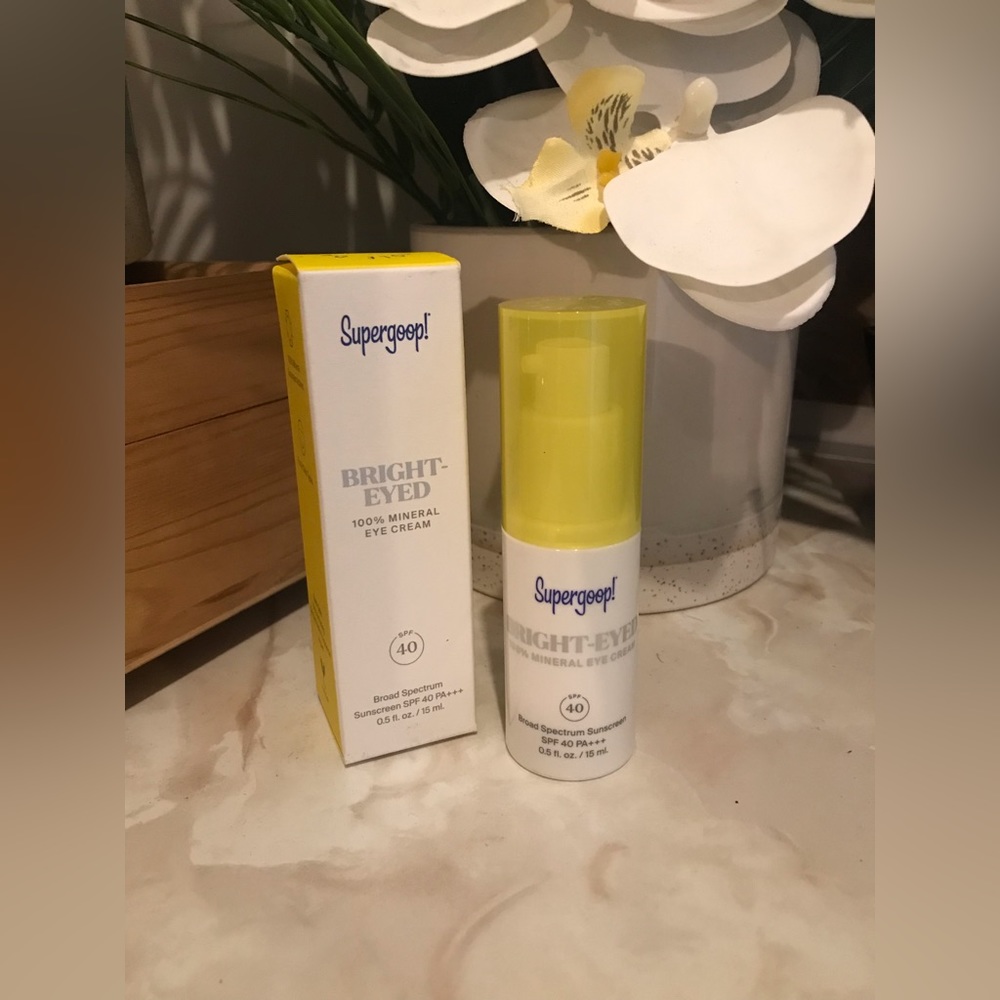 Supergoop! Bright eyed mineral eye cream sunscreen